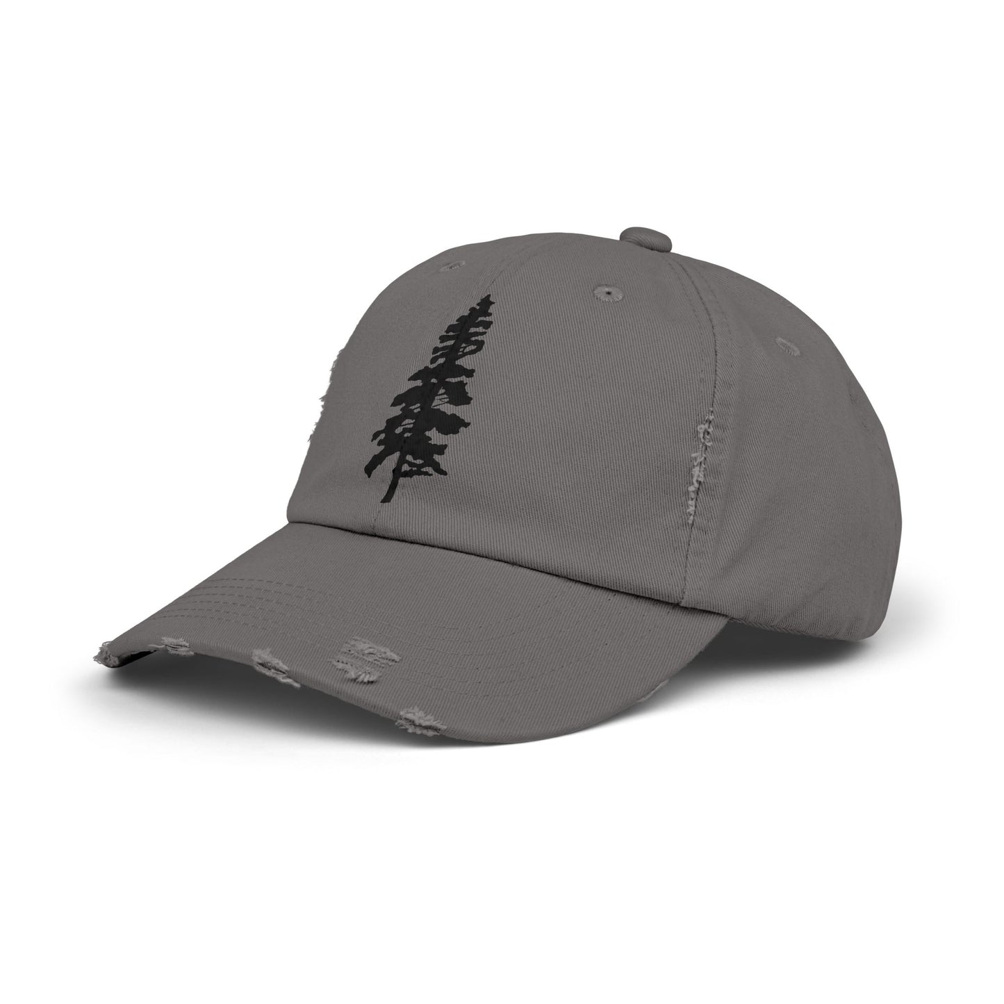 Spruce Tree Distressed Cap
