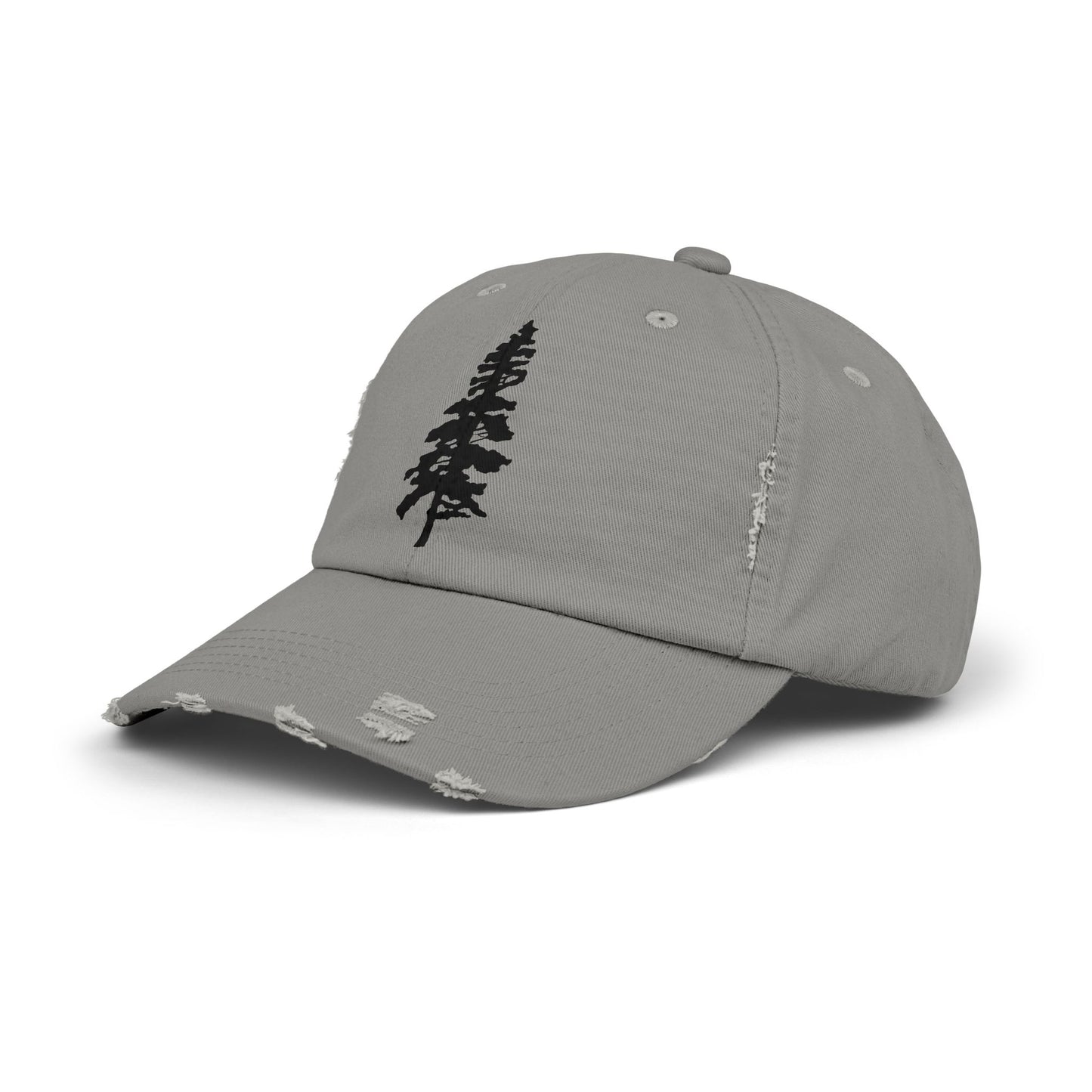 Spruce Tree Distressed Cap